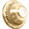 Zerodeko Base per Lampada in Ottone Resistente e Decorativa, Design a Tazza Semi-chiusa e Punta, per Plafoniere e Diversi Scenari di Illuminazione