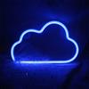 Ulalaza Insegna luminosa al neon a LED Luce notturna a forma di cuore a forma di stella di luna per camera da letto per bambini Wall Art Regalo di compleanno di Natale romantico
