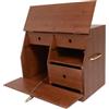 Grooming Deluxe Show Grooming Box, colore: marrone