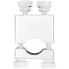 Phefop Supporto per Apparecchio per Acquario, Morsetto di Fissaggio per Tubo dell'Acqua Dell'acquario Supporto per per Lampada per Tubo Dell'acquario con Dado in Plastica per per