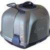 ARQUIVET Casetta per gatti - per angoli - 50 x 60 x 41 cm - Casetta igienica chiusa - Cassetta per gatti rivestita in plastica - Casetta per eventuale uso esterno per felini