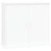vidaXL Supporto per Acquario Bianco 81x36x73 cm in Legno Multistrato