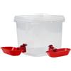 Generico Erogatore Automatico d'Acqua per Animali - 3L Abbeveratoio per Cani | Erogatore d'Acqua per Animali - per Appartamento Camera Soggiorno Balcone