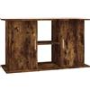vidaXL Supporto Acquario 101x41x58 cm in Legno Multistrato Rovere Fumo