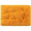 FANSU Cuscino per Cani Gatti, Cuccia Cane Interno Peluche Morbida e Soffice Cuccia Gatti Sfoderabile e Lavabile per Cani Taglia Grande e Media (S-55X40CM,Giallo Oro)