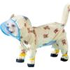 Harikaji Giacca impermeabile per cani di piccola taglia, protegge la coda, impermeabile, per cuccioli e cani di piccola taglia (giallo beaar, M)