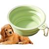Genérico Ciotola di acqua pieghevole per cani,Ciotola di acqua pieghevole per cani, ciotole da viaggio in silicone per cani per l'alimentazione con acqua, mangiatoia portatile in silicone per animali domestici