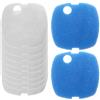 TERNCOEW 10pcs Acquario Filtro Pastiglie Per SUNSUN HW-302/505A Canister Filtro Cask Acquario Pastiglie Filtro