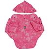 IZOCOOL - Tas cappotto per cani impermeabile per cani invernali caldo cappotto per cani di piccola taglia media media impermeabile cucciolo imbottito gilet per animali domestici (rosa, M)