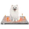 Nobleza Cuscino Autoriscaldante per Cane e Gatti, Materassino da Interno Lavabile per Cani, Letto per Cani Sfoderabile in Memory Foam, con Copertina Impermeabile e Morbida, Antiscivolo 61x46x4cm