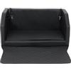 Velinda Trasportino auto per cani materasso bagagliaio letto macchina cintura 90x55cm (colore: nero)