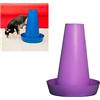 PIPPi WC per Cani Maschi - Vasino per Cani da Interno ed Esterno - Colonna Orinatoio Lavabile - Alternativa alla Traversina Confezione da 1 Lilla