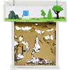 AntHouse Ant Farm T with Free Ants and queen - Educational formicarium For Live Ants