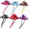 Toyvian 6pezzi Mini Cappello Per Galline Cappello Da in Resistente Da Portatile Per Feste e Quotidiano Cosplay Per Animali Fascia Elastica Inclusa