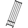 Baoblaze Cancello per Recinzione per Cuccioli Cancello espandibile Cancello per Scale Cancello per Animali Domestici Portatile Montato a Pressione Cancello, Nero Altezza 24cm