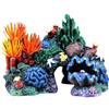 Mokassy Acquario Resina Corallo Impianto Shell Reef Montagna Grotta Ornamento Acquario DeCor