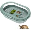 Generico Acquario Per Tartarughe | Casa Per Rettili Lavabile - Habitat Per Rettili Anti-Fuga Per Riposo E Riscaldamento