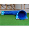 Callieway® Dog Agility Tunnel Torneo 60 cm Ø, 360° FullGrip (6 m, blu/blue)