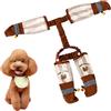 Qfdiwr Abbigliamento Per Animali Domestici | Vestiti Per Cuccioli Con Scarpe Rimovibili | Abbigliamento Comodo Per Animali Domestici Per Avventure Viaggi Casa Parco Uso Quotidiano Indoor E Outdoor