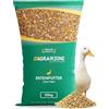 Agrarzone Mangime per anatre granaglie 20 Kg - Formula 100% naturale e senza OGM - Ideale per anatre, germani reali e oche - Ricco di cereali e ad alta digeribilità