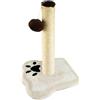Generico Tira Graffi MAXI Albero 37 Cm, Tappetino Corda Pallina Mouse Topo, Gatti Adulti Cuccioli Piccoli, Calmante Unghie Gatto Accessori, Gioco Casa TiraGraffi Graffiatoio Altezza