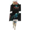 EXTREME JJ05PRO CAVO JACK 1/4" 6,3 mm - JACK 6.3mm 1/4" 0,5 MT CON FASCIA STRAP E CONNETTORI ANTISCIVOLO ERGONOMICI