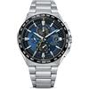 Citizen Orologio Cronografo Eco-Drive Uomini con Cinturino in Titanio AT8234-85L