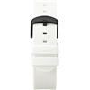 Timex TW7C06200 - Cinturino in silicone Metropolitan+, 20 mm, colore: Bianco