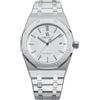 OBLVLO Orologio meccanico da uomo, in acciaio inox 316L, cassa da 41 mm, lancette luminose, impermeabile fino a 50 m, orologio da polso automatico casual TM-ASP, TM-ASP-YWY, Tendenza