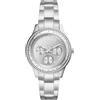 Fossil Orologio Stella Sport da donna, movimento al quarzo multifunzione, cassa in acciaio inossidabile 37 mm con bracciale in acciaio inossidabile, ES5108
