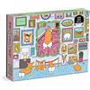 Galison Museum of the Corgi 1000 Piece Puzzle: 1000 Piece