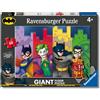 Ravensburger - Puzzle 4 Anni, Giant Floor Puzzle 60 Pezzi, Batman - Puzzle Bambini 4 Anni, Collezione Batman, Giochi Educativi e Divertenti, Idee Regalo
