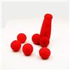 MOMOMAGE Sponge Brother + 4 palline di spugna rosse trucchi magici per maghi Street Close up Illusion Mentalismo Gimmick Props..