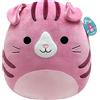 Squishmallows Geraldine, Gatto scozzese rosa con piega scozzese, SQCR04201, 40,6 cm