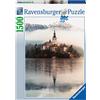 Ravensburger - Puzzle 1500 Pezzi Isola Di Bled Slovenia | Puzzle Per Adulti 1500 Pezzi | Puzzle Adulti Per Bambini Dai 14 Anni In Su | Regalo Compleanno Per Bambini Dai 14 Anni In Su | Misure 80x60cm