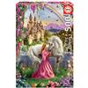 Educa - Puzzle da 500 pezzi per adulti e bambini | Fatta e Unicorno | Pezzi perfettamente finiti e sicuri per i bambini | Misura montata: 48 x 34 cm | Da 11 anni (17985)