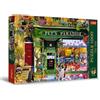Trefl Premium Plus Quality - Puzzle Tea Time: Il Paradiso degli Animali - 1000 Pezzi, Serie di Immagini Nostalgiche Dipinte,per Adulti e Bambini a partire dai 12 Anni