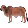 Collecta - Mucca Brahman Rosso - Figura da collezione - Dimensione L - (Deqube 90188600)