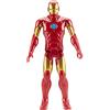 MARVEL THE AVENGERS Avengers - Iron Man (Action figure 30 cm con blaster Titan Hero Blast Gear)