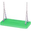 OTITU Just Fun Lux Seggiolino Altalena con Set di Catene in Acciaio Inossidabile 5mm - 1,8 m, Uso pubblico - Verde Mela