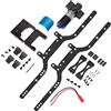 UPALDHOU Motore per Auto RC, Kit DC Trave con Telaio Metallico con Set di Motori Adatto per MN90 MN90K MN91 MN91K MN45 MN45K MN99 MN99S, con un Aspetto Squisito e Stile Perfetto, Ampia