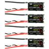 Eacam ESC Senza Spazzole 20A BLHeli_S OPTO Supporta Oneshot125 per Pezzi di Ricambio Multicopter (4 pezzi)