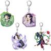 JUSONGKWCP 4 Pezzi Monologo Della Speziale Figura Portachiavi Anime Apothecary Girls Diaries Carino Ciondolo Acrilico Keychain Decorazioni Set