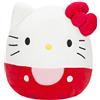 Squishmallows SQK1284 - Peluche a forma di gattino rosso, 30 cm, ufficiale Kelly Toys