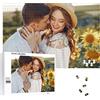 TAISGONGBY Puzzle Fotografico Personalizzato - 200/300/500/1000 Pezzi per Famiglia, Matrimoni, Lauree, Animali - Regalo Fatto su Misura
