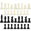 VGEBY Gioco degli Scacchi, re Altezza 95 mm plastica PP Scacchiera Internazionale Bastone Non Contiene Scacchiera(Not Contain Chessboard) Mensola da Muro