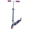 Smoby - Monopattino due ruote Frozen2, 7600750363XNB, +5 anni, manubrio regolabile, freno pedale, licenza ufficiale Frozen, pieghevole