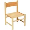 Borgione Sedia in Legno per Bambini Nido Naturale