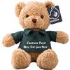 MeterBear Orso di Peluche Personalizzato con Nome Foto Personalizzato Teddy Bear, Orsacchiotto Peluche come Regalo Personalizzati per Donne Uomini a San Valentino, Regali Anniversario (30cm)
