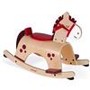 Janod - Pony a Dondolo in Legno - Colori Delicati e Attuali - Ideale per L'Apprendimento dell'Equilibrio - Sistema Antiribaltamento - Giocattolo per Bambini da 1 a 2 Anni, J08023